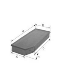 UNIFLUX FILTERS xa792 -  Воздушный фильтр